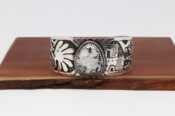 Navajo White Buffalo Bracelet