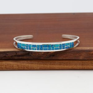 Zuni Opal Inlay Bracelet