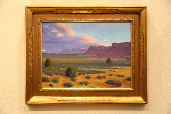 Desert Monsoon Oil Painting