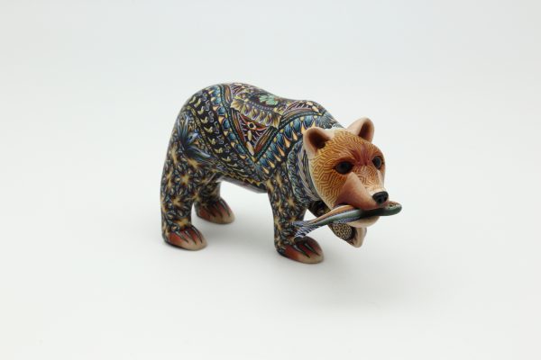 Fimo Baby Grizzly Bear