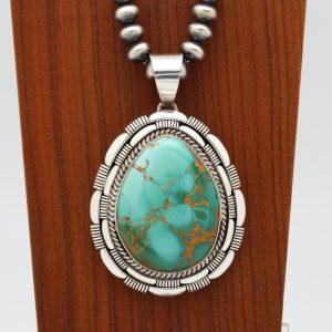 Navajo Royston Turquoise Pendant