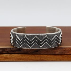 Navajo Tufa Cast Bracelet