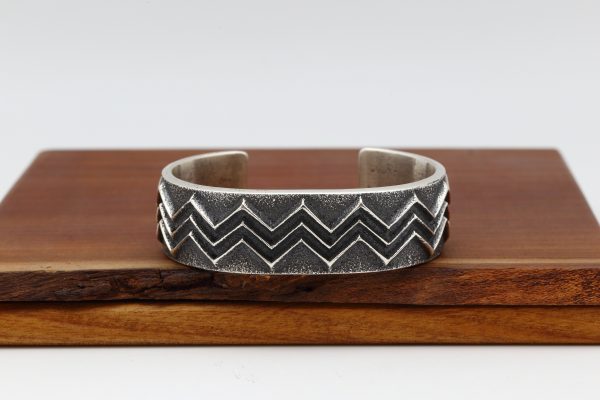Navajo Tufa Cast Bracelet
