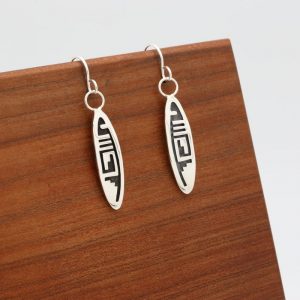 Hopi Oval Dangle Earrings