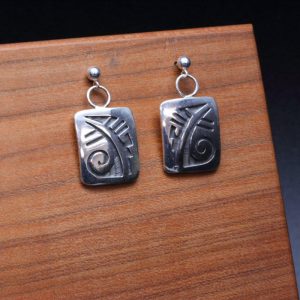 Hopi Weather Pattern Earrings
