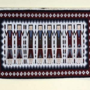 Navajo Yei Rug by Kathryn Begay