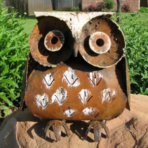 Owl Yard Art Small