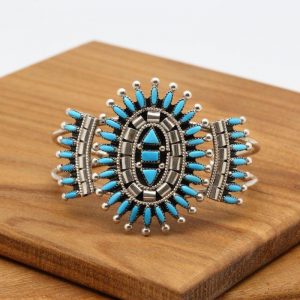 Zuni Sleeping Beauty Turquoise Bracelet