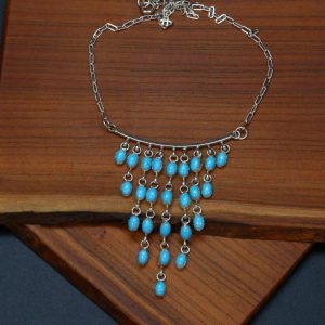 Zuni Sleeping Beauty Turquoise Necklace