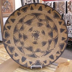Apache Basket Geometric Design Circa 1890-1910