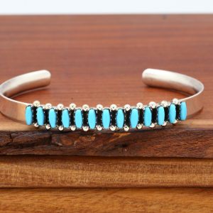 Zuni Sleeping Beauty Turquoise Bracelet