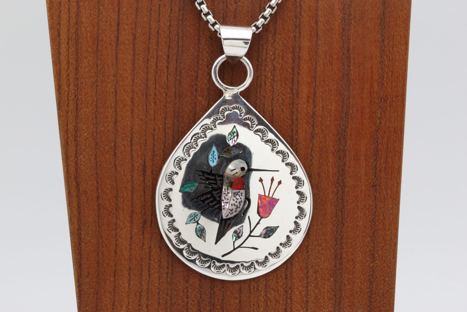 Zuni hummingbird store necklace